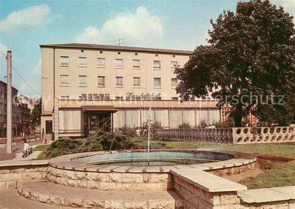 Nordhausen Thueringen HO Hotel Handelshof Brunnen