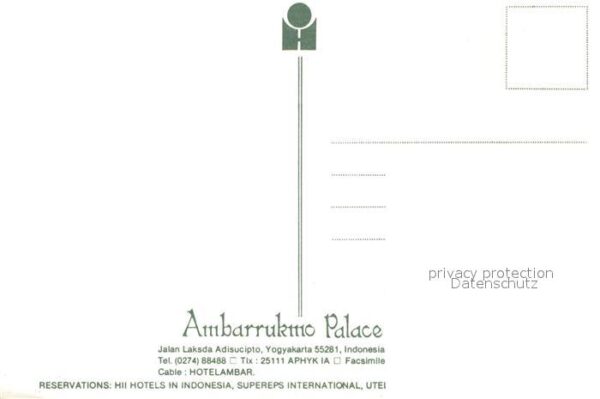 Yogyakarta Ambarrukmo Palace Hotel – Bild 2