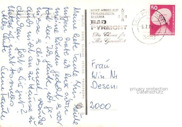 Bad Pyrmont Hufeland Bad Frei und Hallenbad – Bild 2