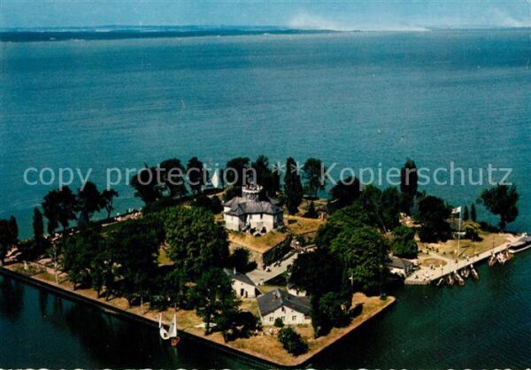 Steinhuder Meer Insel Wilhelmstein Fliegeraufnahme