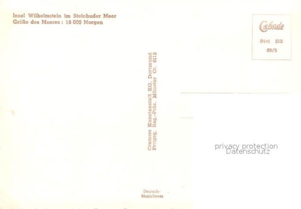 Steinhuder Meer Insel Wilhelmstein Fliegeraufnahme – Bild 2