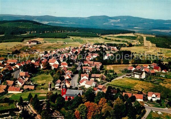 Hohegeiss Harz Fliegeraufnahme