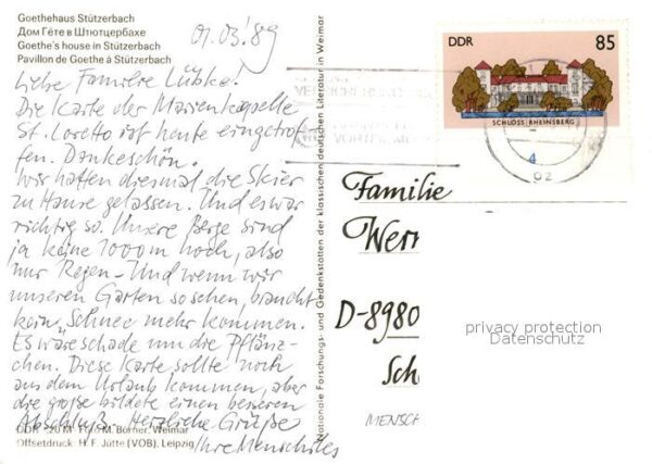 Stuetzerbach Goethehaus – Bild 2