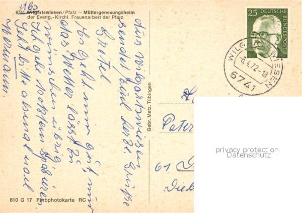 Wilgartswiesen Müttergenesungsheim der Ev Kirchl Fraue – Bild 2