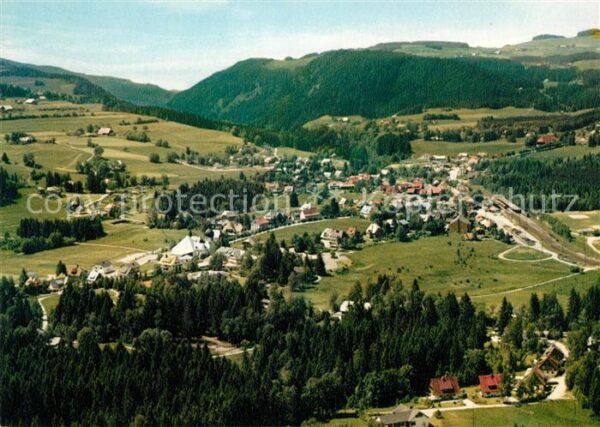 Hinterzarten Fliegeraufnahme