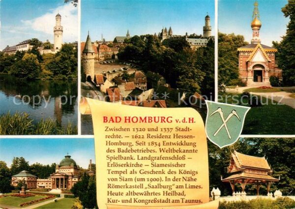 Bad Homburg Landgrafenschloss Erlöserkirche Siamesi