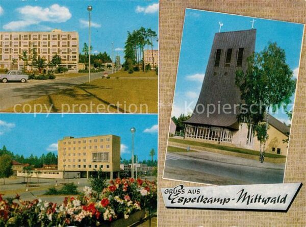 Mittwald Espelkamp Breslauer Strasse Thomaskirche Rathaus