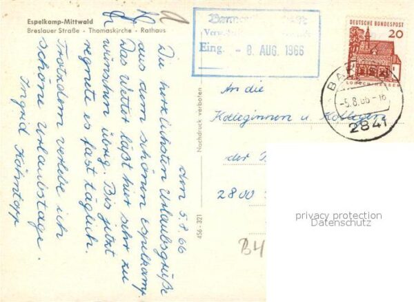 Mittwald Espelkamp Breslauer Strasse Thomaskirche Rathaus – Bild 2