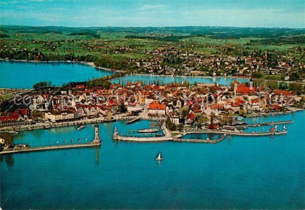 Lindau Bodensee Fliegeraufnahme