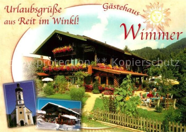 Reit Winkl Gästehaus Wimmer Kirche