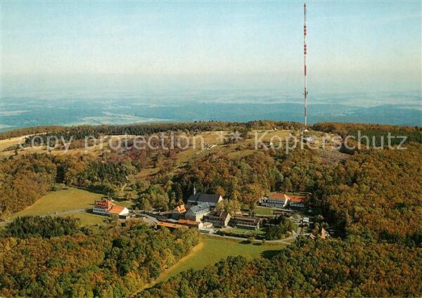 Bischofsheim Rhoen Kloster Kreuzberg Fliegeraufnahme