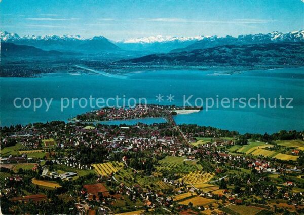 Lindau Bodensee Fliegeraufnahme