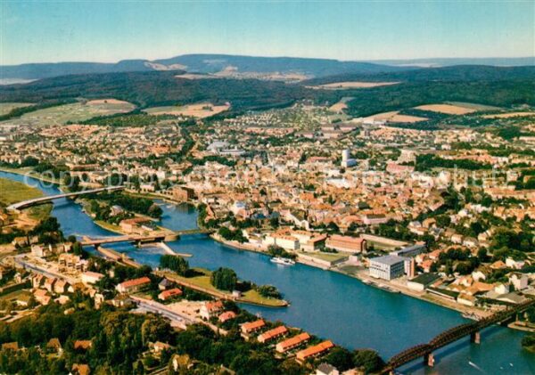 Hameln Weser Fliegeraufnahme