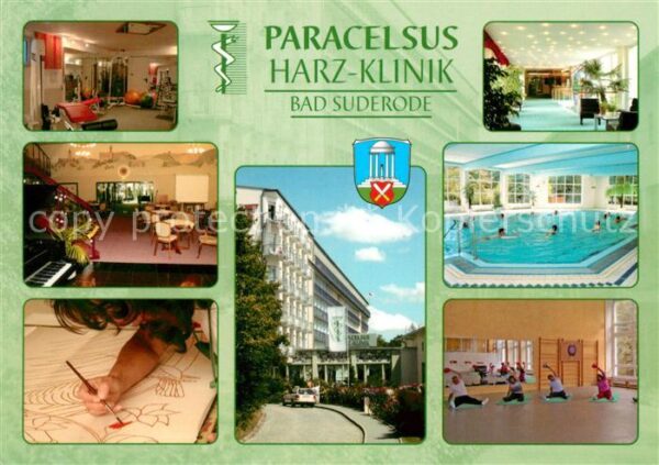 Bad Suderode Paracelsus Harz Klinik Hallenbad Gymnas