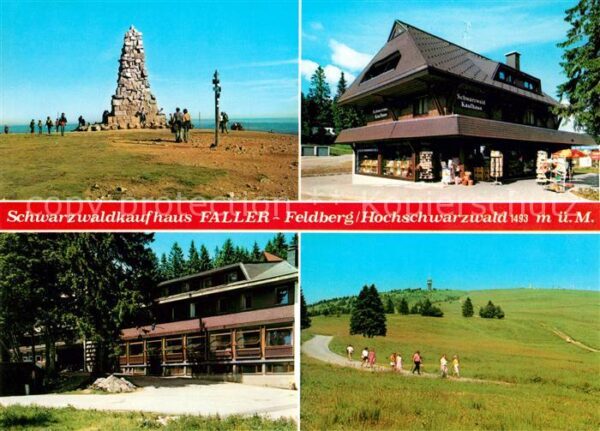 Feldberg Schwarzwald Schwarzwaldkaufhaus Faller Bismarckdenk