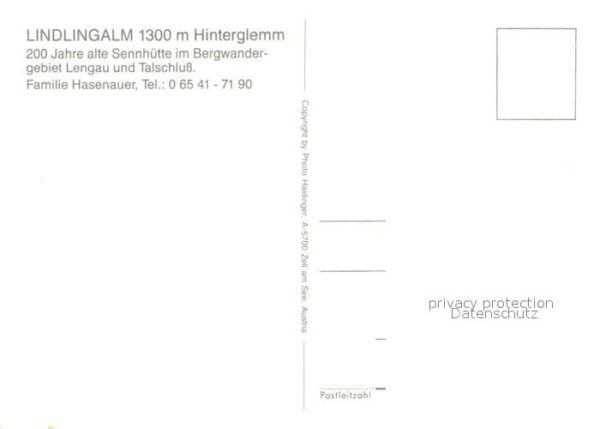 Hinterglemm Saalbach Lindlingalm Wegekreuz Terrasse – Bild 2