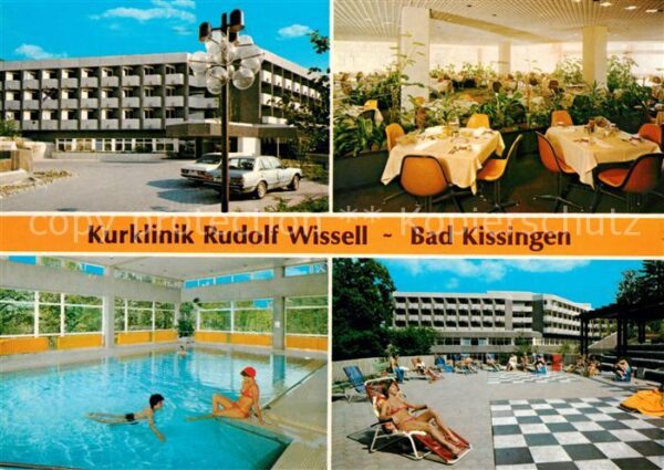 Bad Kissingen Kurklinik Rudolf Wissell Speisesaal Hal
