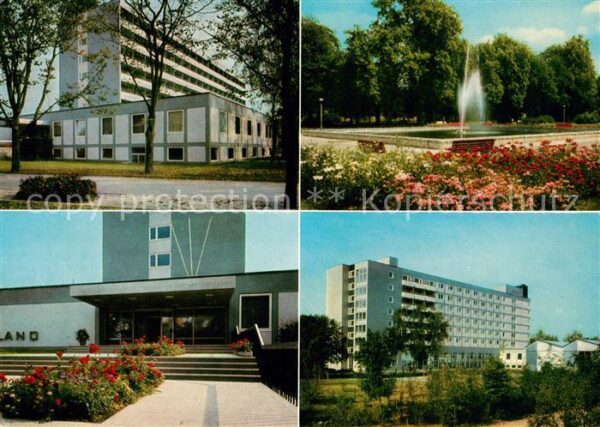 Bad Windsheim Frankenland Klinik der LVA Ober und Mit