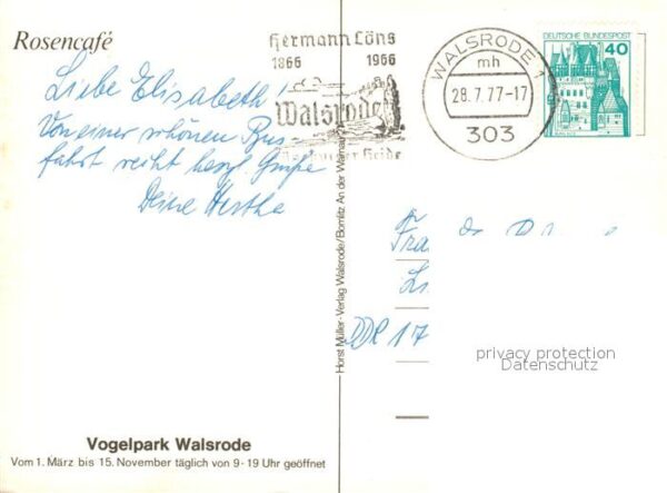 Walsrode Lueneburger Heide Rosencafe – Bild 2