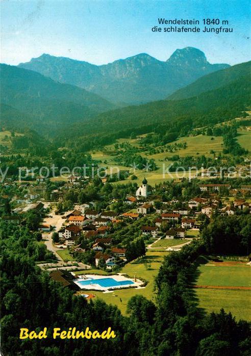Bad Feilnbach Panorama mit Wendelstein