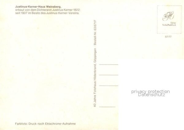 Weinsberg Justinus Kerner Haus Teilansichten Pano – Bild 2