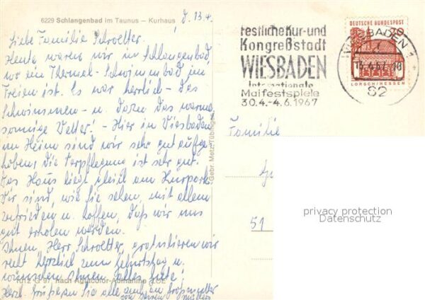 Schlangenbad Taunus Kurhaus – Bild 2