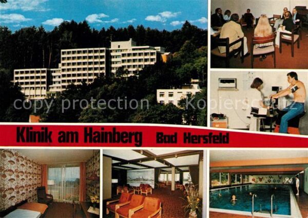Bad Hersfeld Klinik am Hainberg Zimmer Foyer Hallenb