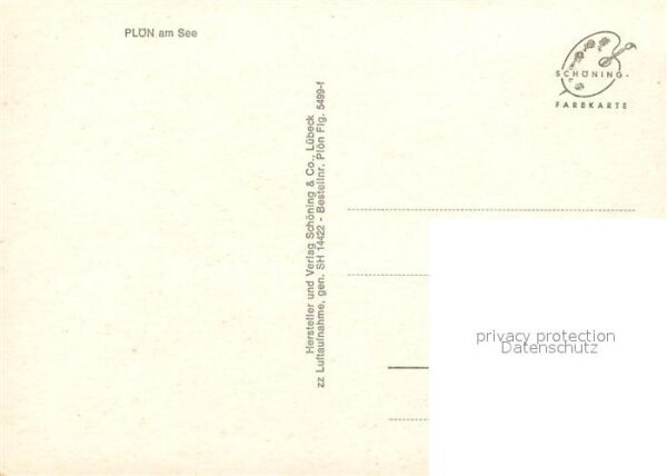 Ploen See Schloss Fliegeraufnahme – Bild 2