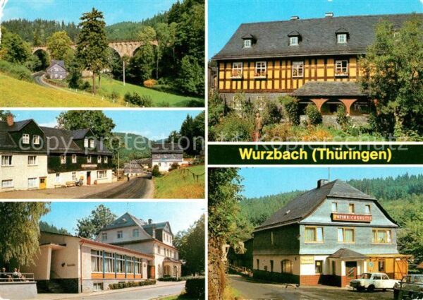 Wurzbach Viadukt Sormitztal Konsum Gaststätte Zu