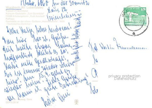 Wurzbach Viadukt Sormitztal Konsum Gaststätte Zu – Bild 2
