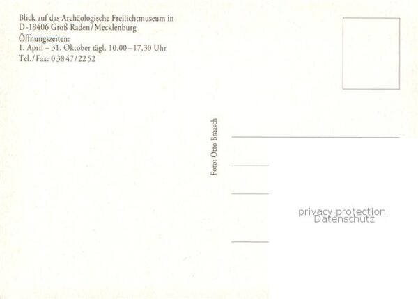 Gross Raden Archäologisches Freilichtmuseum Flieger – Bild 2