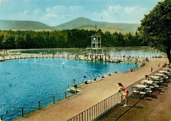 Grossschoenau Sachsen Waldstrandbad