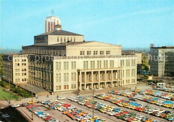 Leipzig Opernhaus am Karl Marx Platz