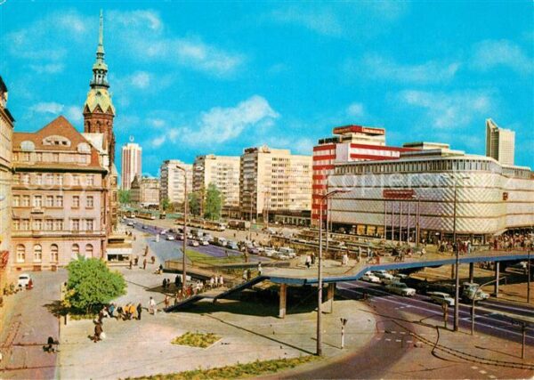 Leipzig Warenhaus Konsument am Brühl