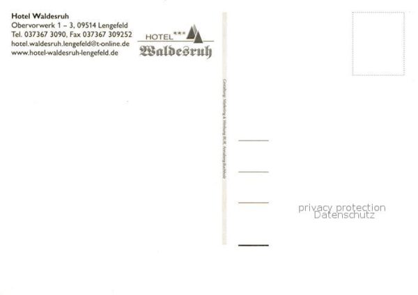 Lengefeld Erzgebirge Hotel Waldesruh – Bild 2