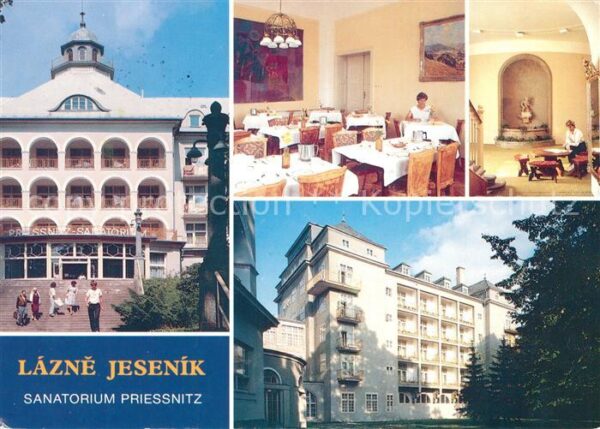 Lazne Jesenik Sanatorium Priessnitz Hlavni budova nes