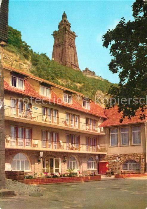 Kyffhaeuserdenkmal FDGB Erholungsheim Glück auf
