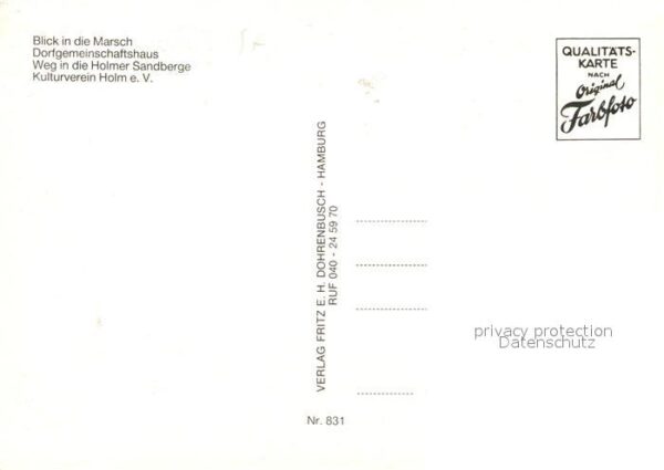 Holm Holstein Marsch Dorfgemeinschaftshus Holmer Sand – Bild 2