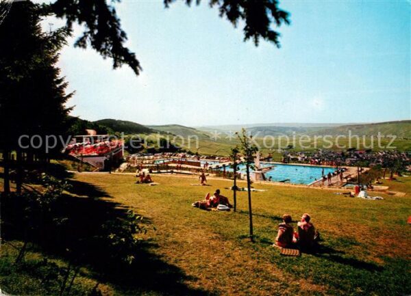 Leiwen Mosel Freibad Zummethöhe