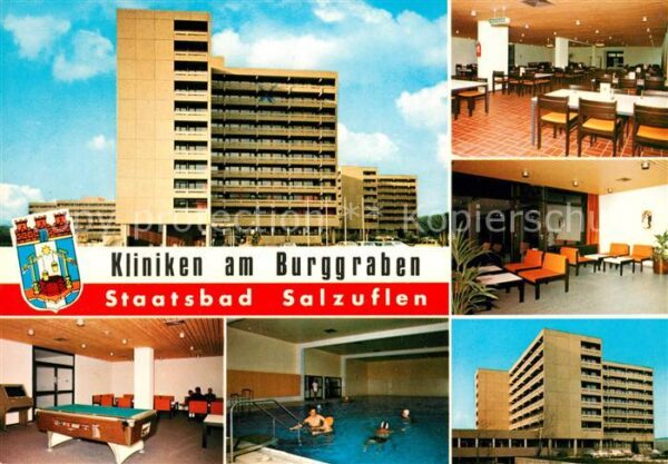 Bad Salzuflen Klinik am Burggraben Speisesaal Foyer S