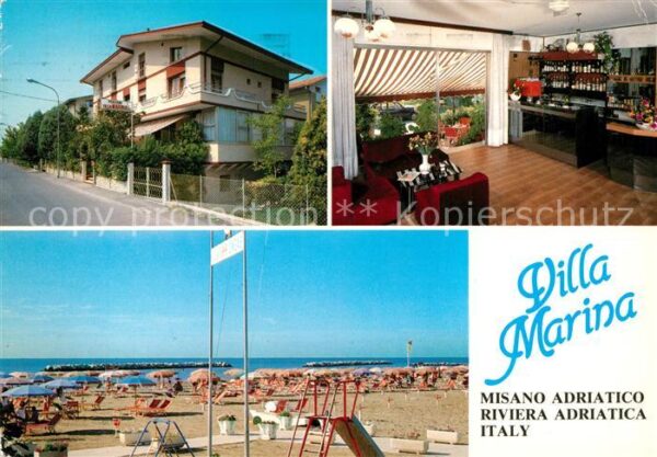 Misano Adriatico Villa Marina Bar Strand