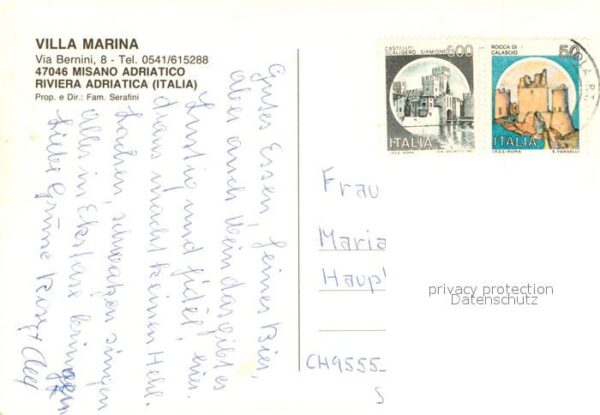 Misano Adriatico Villa Marina Bar Strand – Bild 2