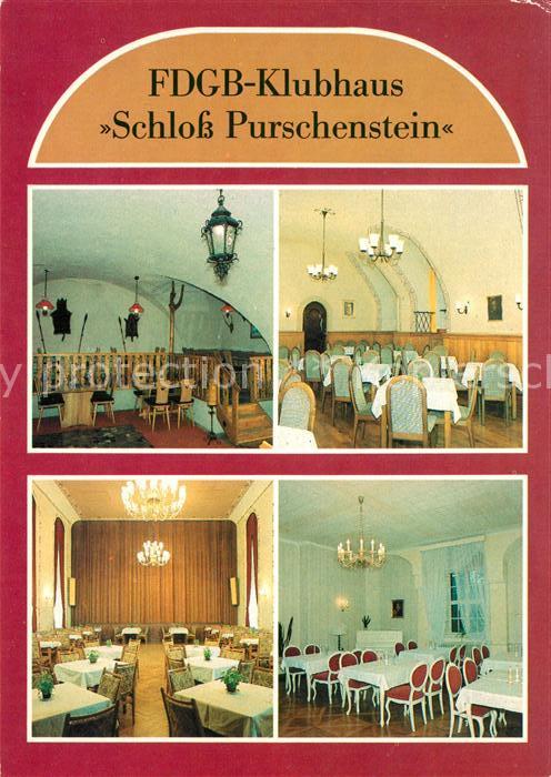 Neuhausen Marienberg FDGB Klubhaus Schloss Purschenstein Gas