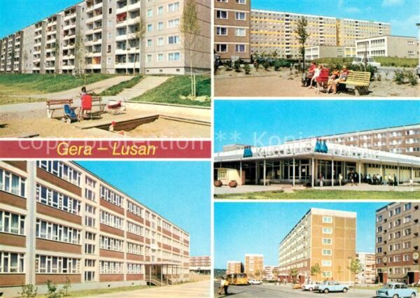 Lusan Gera Birkenstrasse Hans Beimler Oberschule S