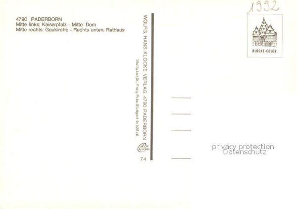 Paderborn Fliegeraufnahme mit Kaiserpfalz Dom Gau – Bild 2