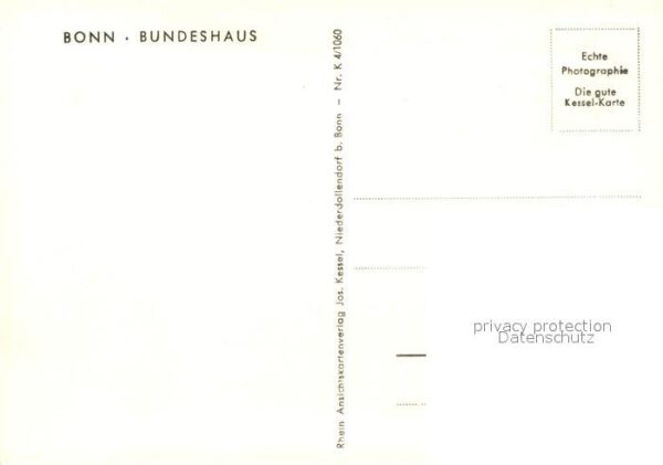 Bonn Rhein Bundeshaus – Bild 2