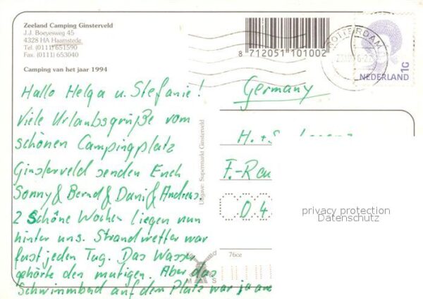 Haamstede Zeelandcamping Swimmingpool Restaurant – Bild 2