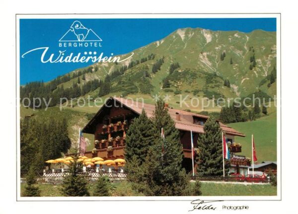 Schroecken Vorarlberg Berghotel Widderstein