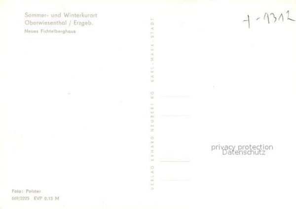 Oberwiesenthal Erzgebirge Neues Fichtelberghaus – Bild 2