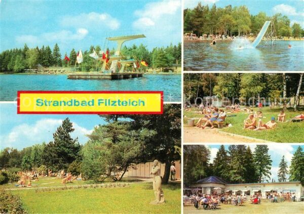 Schneeberg Erzgebirge Strandbad Filzteich Liegewiese Schwimmb